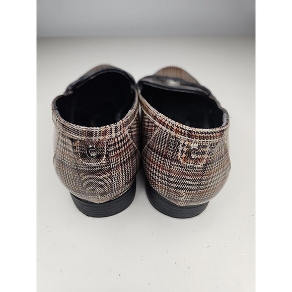 Circus Sam Edelman Hannon Plaid Slip On Penny Loafers Womens Size 7.5 EUC - Picture 6 of 10